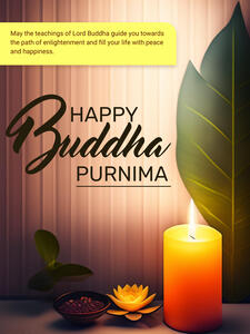 buddhapurnimaposter maker advertisement poster