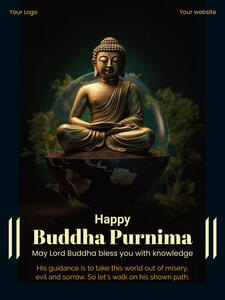 buddhapurnimaposter maker advertisement poster