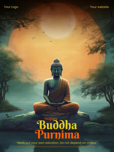 buddhapurnimaposter maker art adult