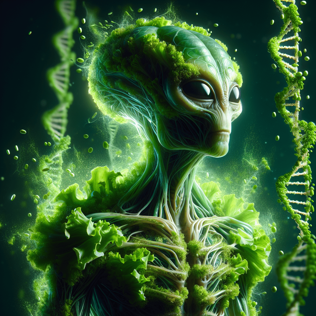 Alien with LETTUCE DNA